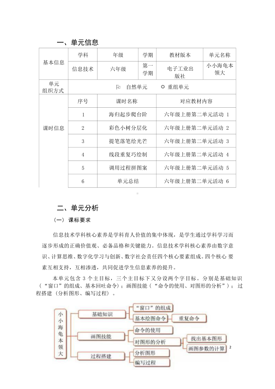 [信息技术2.0微能力]：小学六年级信息技术上（第二单元）海归起步爬台阶-中小学作业设计大赛获奖优秀作品[模板]-《义务教育信息技术课程标准（2022年版）》.pdf_第2页