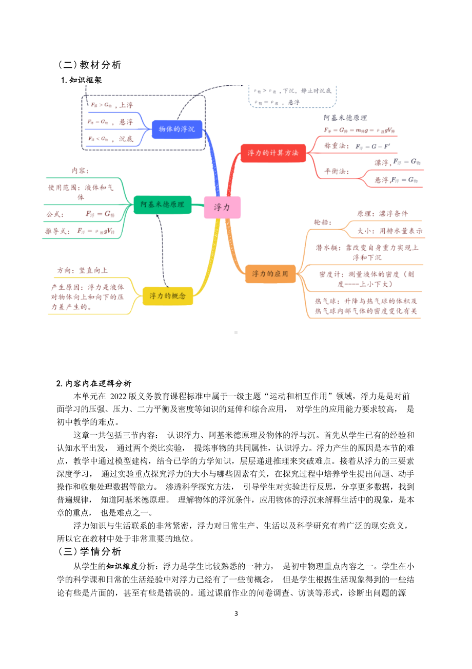 [信息技术2.0微能力]：中学八年级物理下（第九章）物体的浮与沉-中小学作业设计大赛获奖优秀作品-《义务教育物理课程标准（2022年版）》.docx_第3页