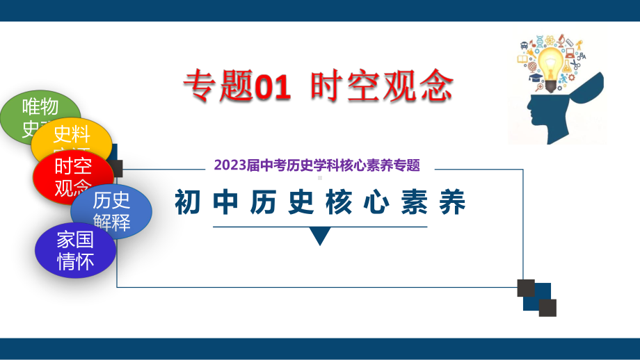 2023年（新课标）中考历史核心素养专题解读（共5个专题）.pptx_第1页