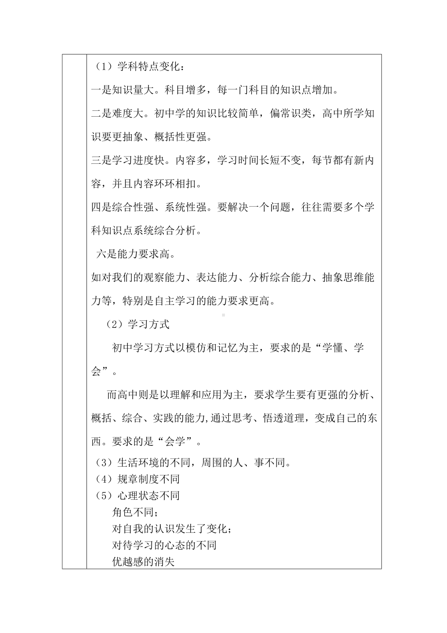 新征程新开始 教学设计 2022-2023学年高一新生适应问题主题班会.docx_第3页