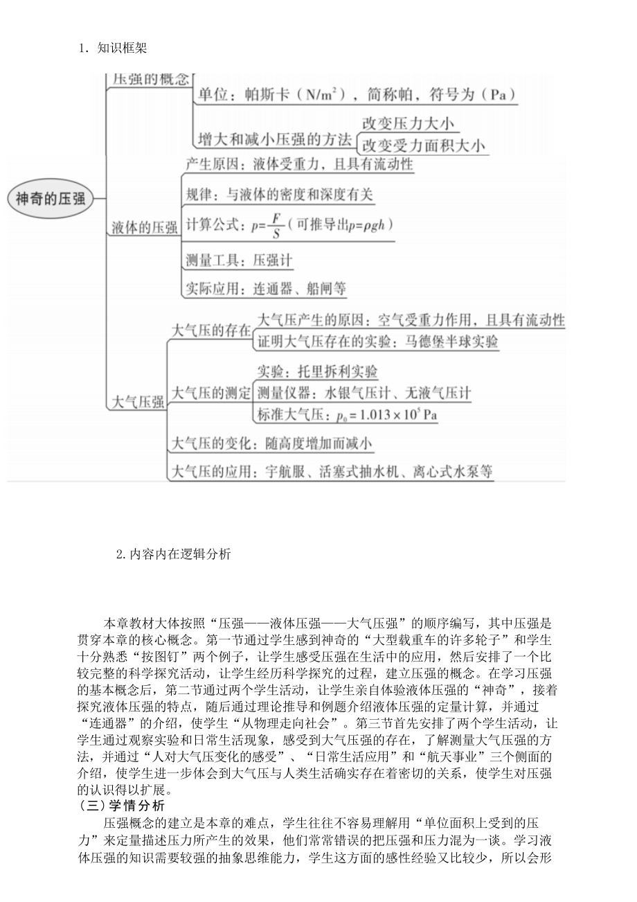 [信息技术2.0微能力]：中学八年级物理下（第八章）神奇的压强-中小学作业设计大赛获奖优秀作品[模板]-《义务教育物理课程标准（2022年版）》.docx_第3页