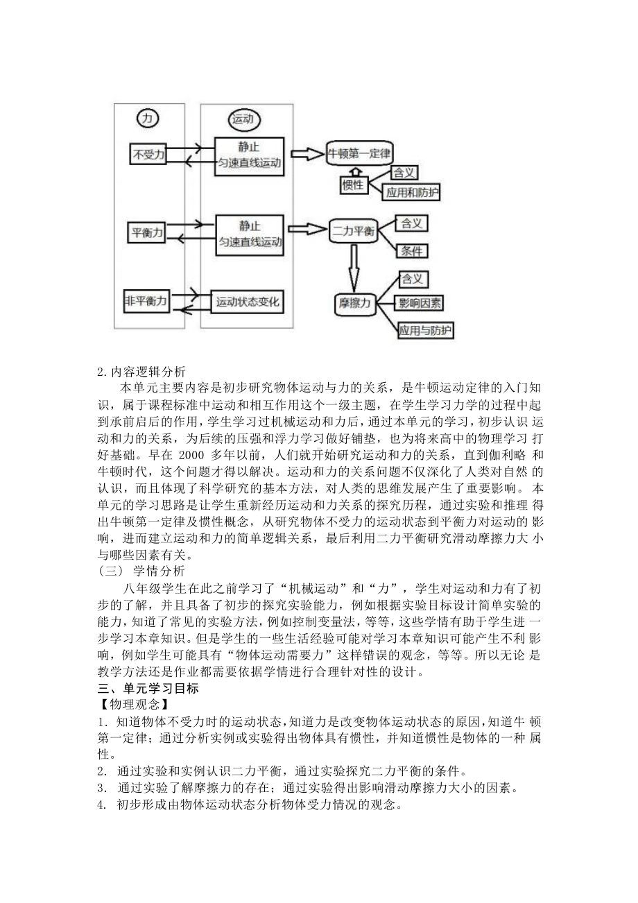 [信息技术2.0微能力]：中学八年级物理下（第八章）牛顿第一定律-中小学作业设计大赛获奖优秀作品[模板]-《义务教育物理课程标准（2022年版）》.pdf_第3页