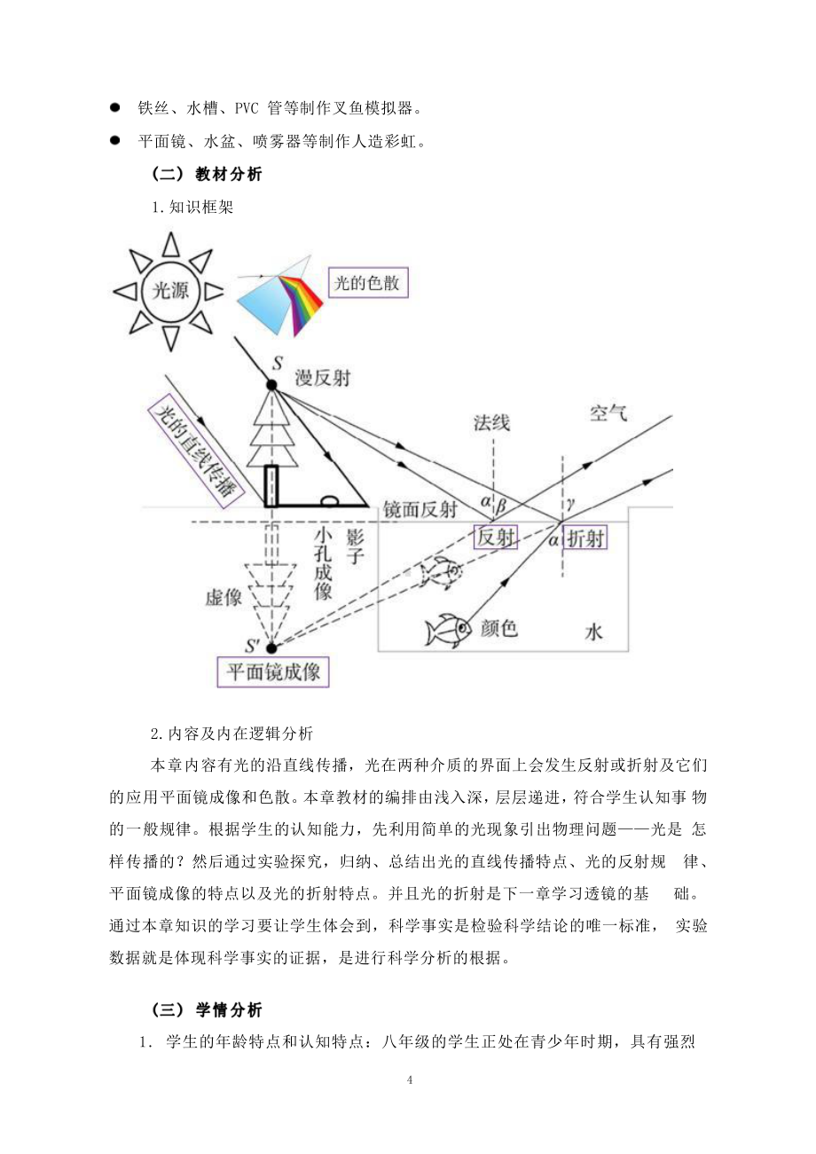 [信息技术2.0微能力]：中学八年级物理上（第四章）光的反射-中小学作业设计大赛获奖优秀作品-《义务教育物理课程标准（2022年版）》.pdf_第3页