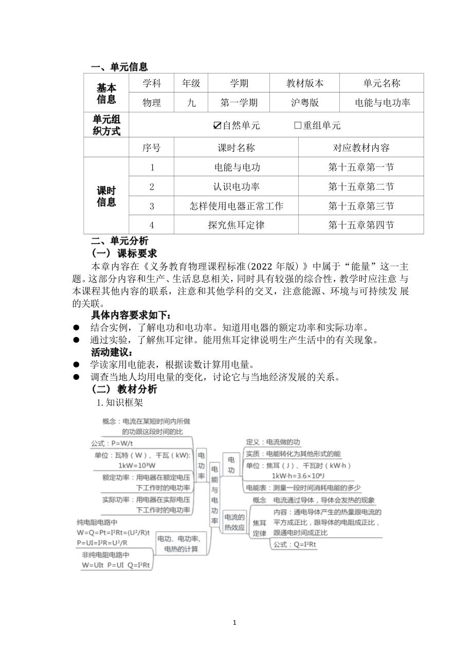 [信息技术2.0微能力]：中学九年级物理上（第十五章）认识电功率-中小学作业设计大赛获奖优秀作品[模板]-《义务教育物理课程标准（2022年版）》.pdf_第2页