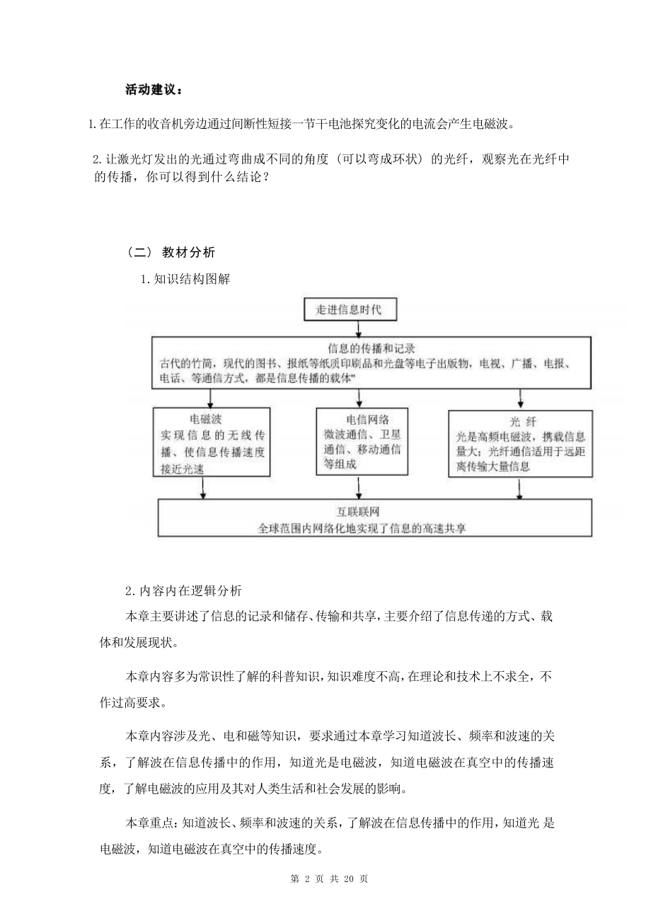 [信息技术2.0微能力]：中学九年级物理下（第十九章）感受信息-中小学作业设计大赛获奖优秀作品[模板]-《义务教育物理课程标准（2022年版）》.pdf_第3页