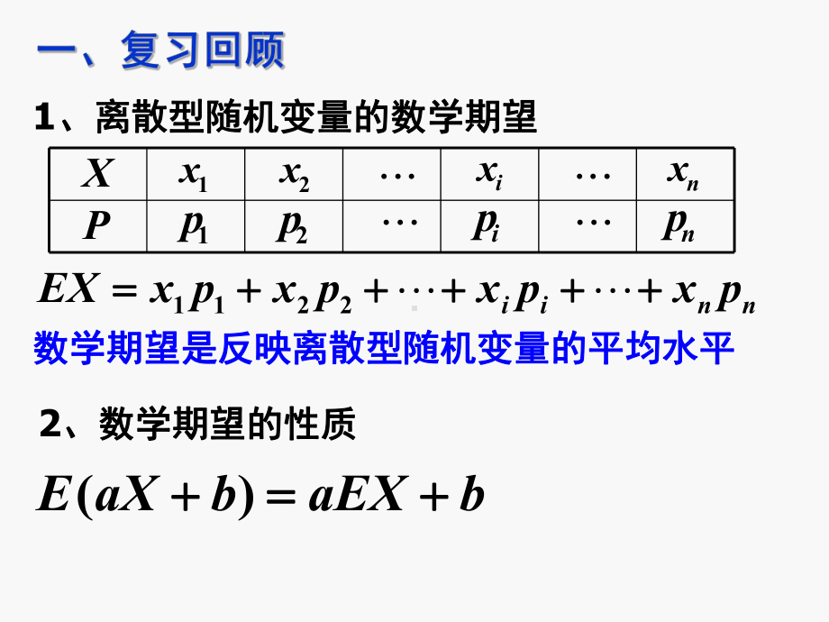 （数学）2.3.2《离散型随机变量的方差(一)》教学课件.ppt_第2页