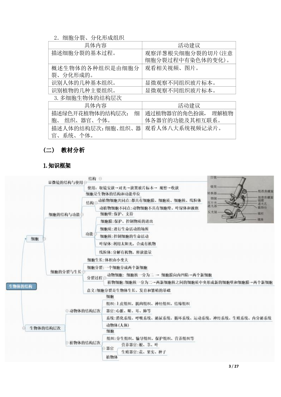 [信息技术2.0微能力]：中学七年级生物上（第二单元）生物体的结构-中小学作业设计大赛获奖优秀作品-《义务教育生物课程标准（2022年版）》.pdf_第3页