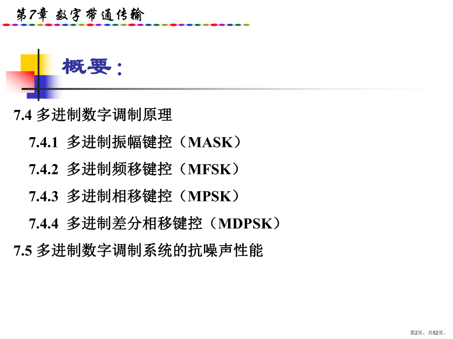 《通信原理》第7章数字调制系统(7.45)解析ppt课件.ppt_第2页