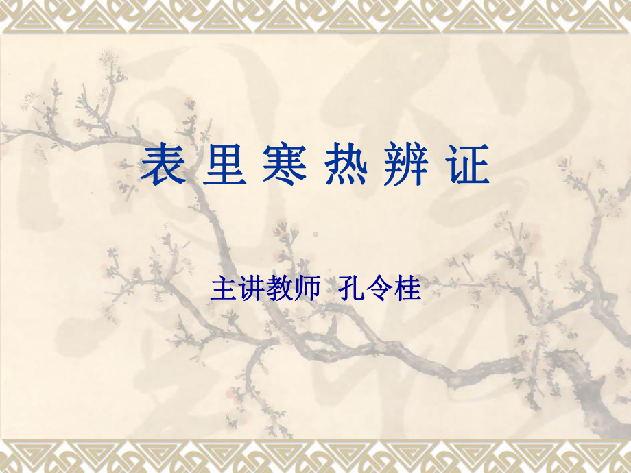 中医诊断学2表里、寒热辨证课件.ppt_第1页