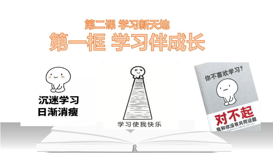 部编版道德与法治七年级上册 2.1学习伴成长 课件(1).pptx_第2页