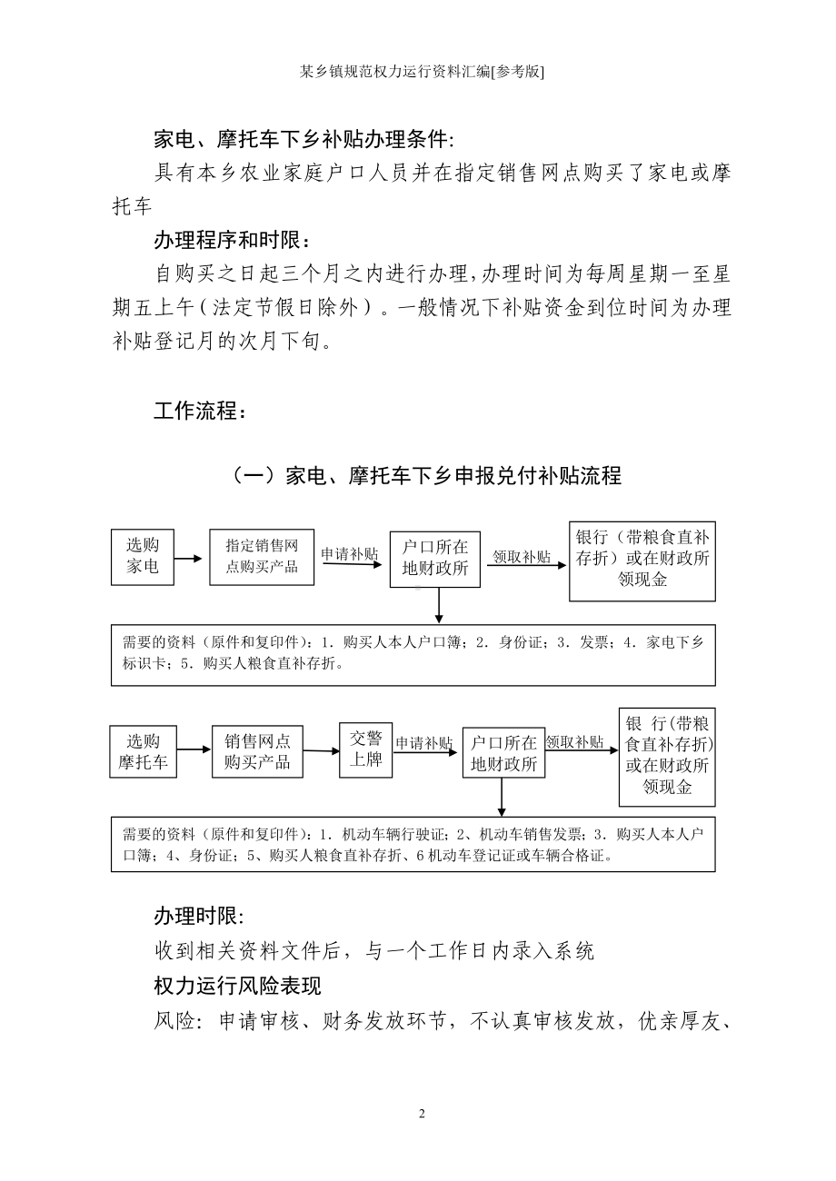 某乡镇规范权力运行资料汇编[参考范本].doc_第3页