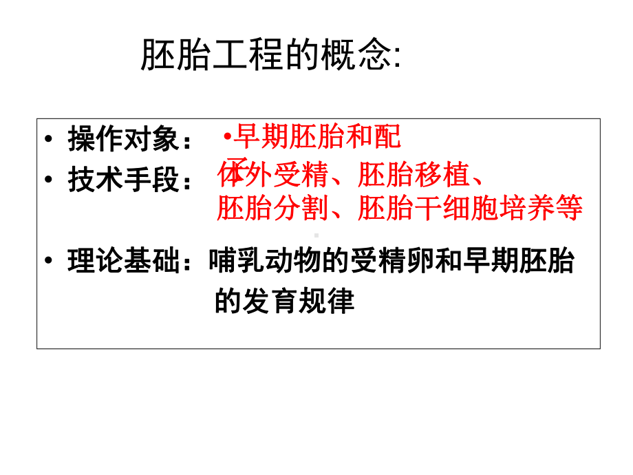 专题3胚胎工程复习教学课件.ppt_第2页