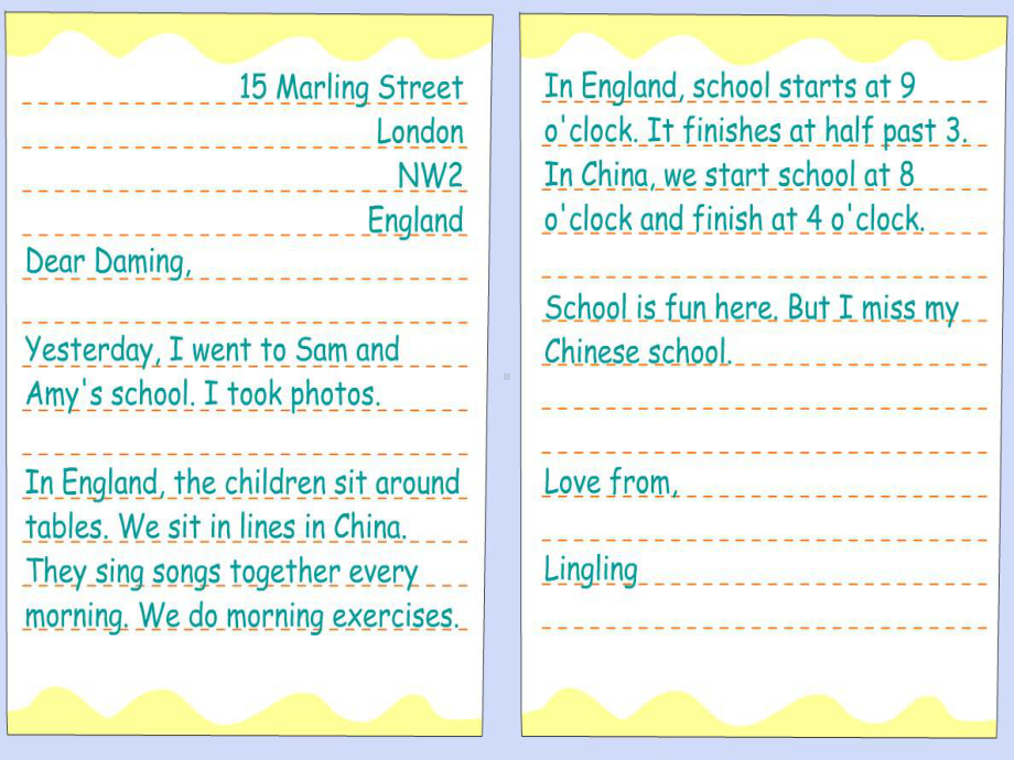 Module 8《Unit 1 Children often sit around tables》ppt课件（53张PPT）-外研版（一年级起点）五年级上册《英语》.ppt_第2页