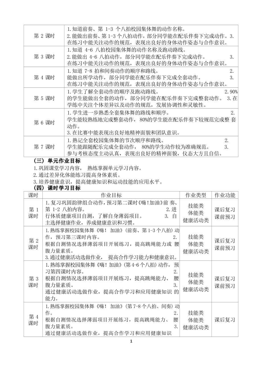 [信息技术2.0微能力]：体育与健康水平二（运动技能-韵律活动和舞蹈）-中小学作业设计大赛获奖优秀作品[模板]-《义务教育体育与健康课程标准（2022年版）》.pdf_第3页