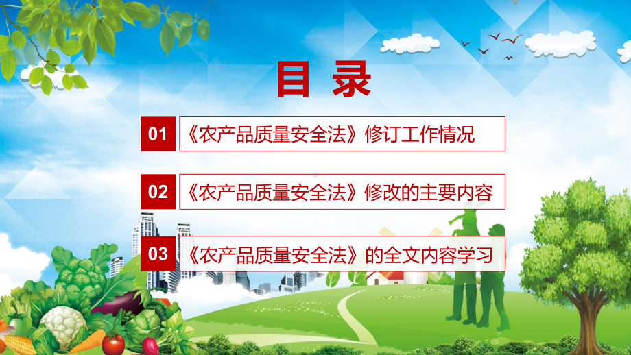 详细解读农产品质量安全法红色党政风《农产品质量安全法》2022年《农产品质量安全法》（ppt模板）.pptx_第3页