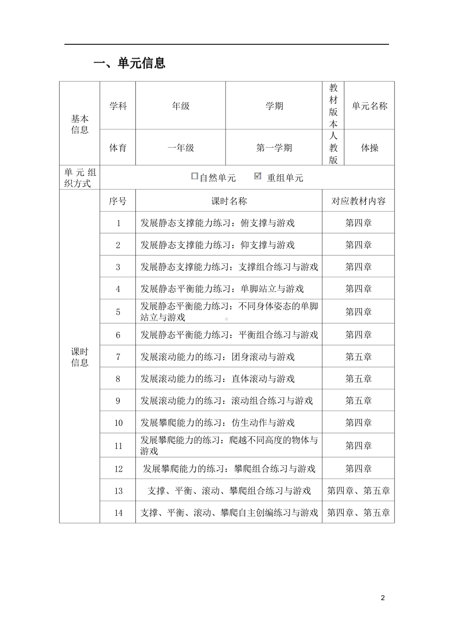 [信息技术2.0微能力]：体育与健康水平一上（重组单元一）-中小学作业设计大赛获奖优秀作品-《义务教育体育与健康课程标准（2022年版）》.pdf_第2页