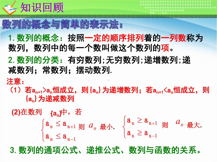 2022新人教A版（2019）《高中数学》选择性必修第二册第四章数列单元复习ppt课件-.pptx_第3页