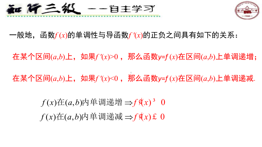 5.3.2函数的单调性第二课时ppt课件-2022新人教A版（2019）《高中数学》选择性必修第二册.pptx_第2页