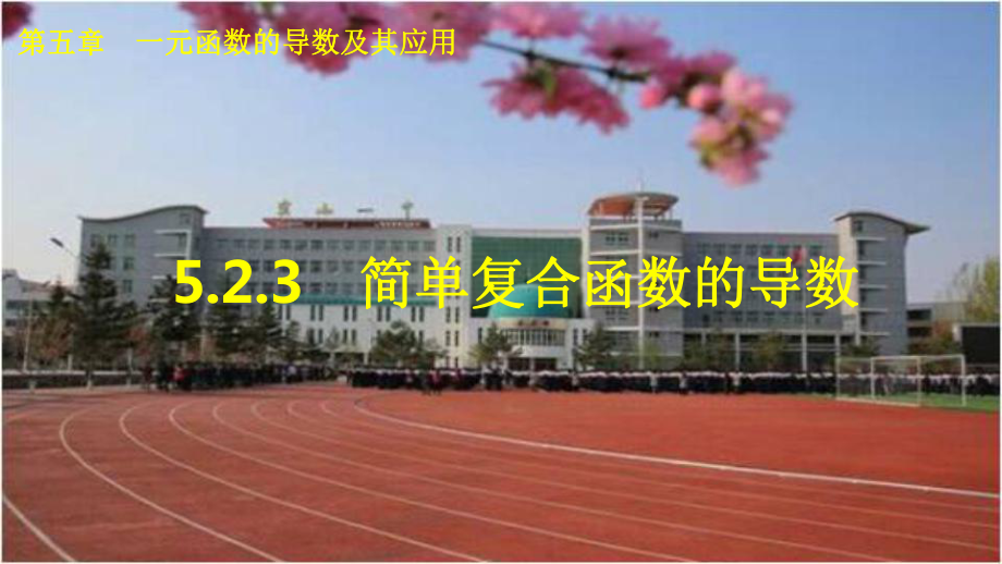 5.2.3简单复合函数的导数 ppt课件-2022新人教A版（2019）《高中数学》选择性必修第二册.pptx_第1页