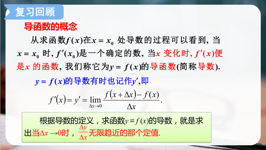 5.2.1基本初等函数的导数ppt课件-2022新人教A版（2019）《高中数学》选择性必修第二册.pptx_第2页