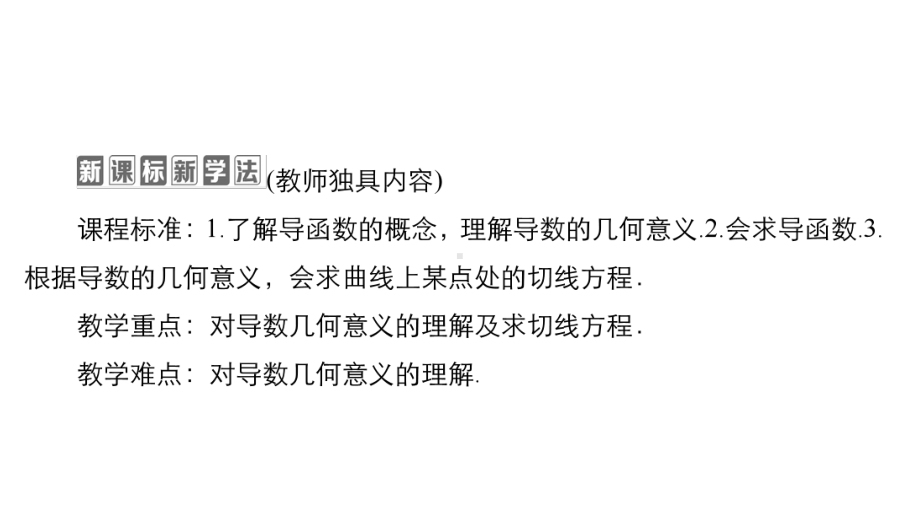 5.1.2第2课时导数的几何意义ppt课件-2022新人教A版（2019）《高中数学》选择性必修第二册.ppt_第2页