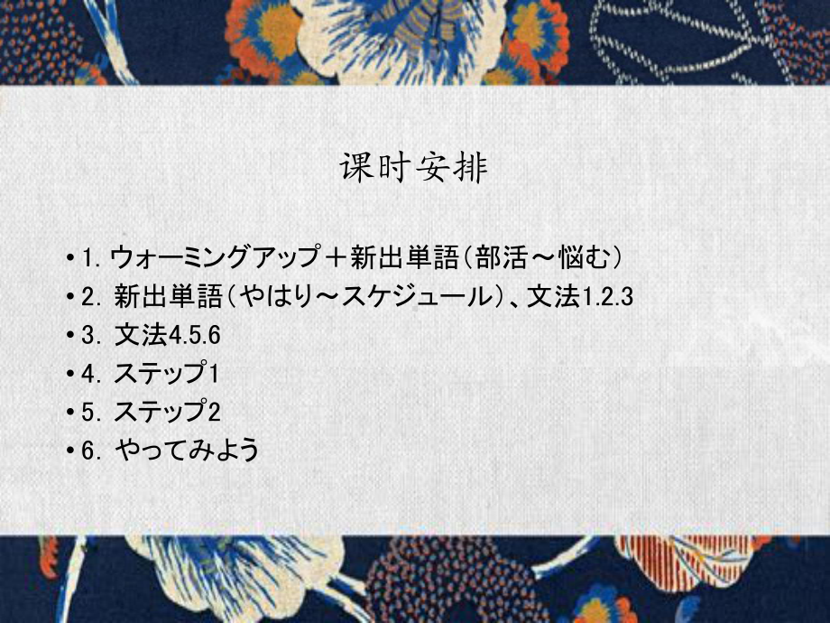 第2课 部活の選択ppt课件 -新人教版（2019）《高中日语》必修第一册.pptx_第3页