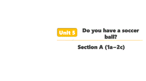 人教版英语七年级上册 Unit 5 Section A (1a—2c).pptx