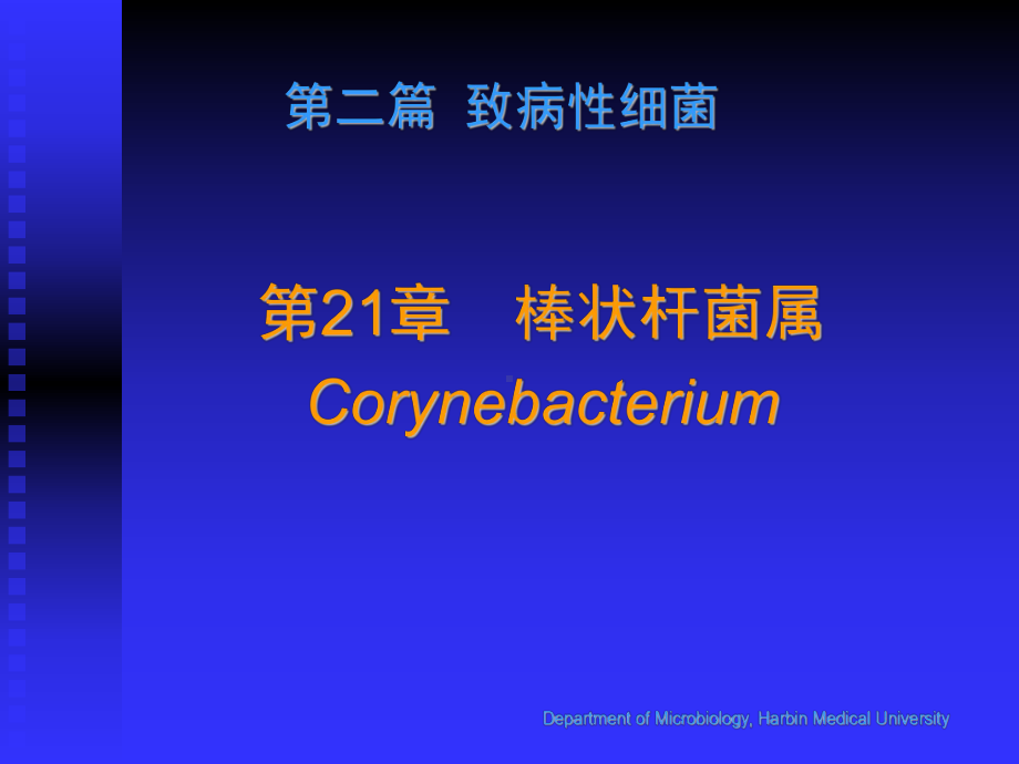 致病性细菌棒状杆菌属医学教学课件.pptx_第1页