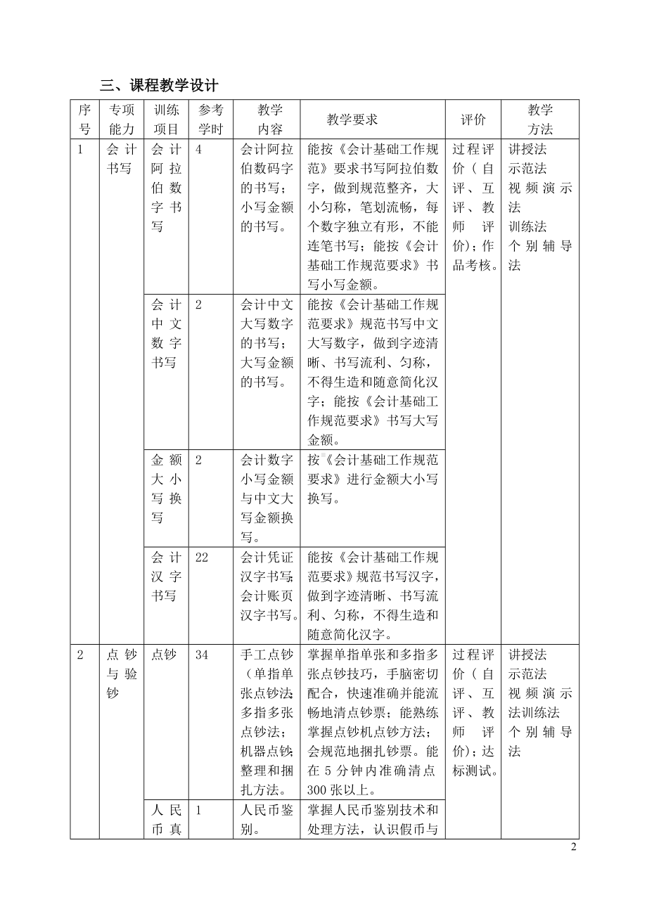 《会计基本技能》实训教程.doc_第2页