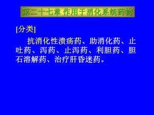 作用于消化系统药物医学教学课件.pptx