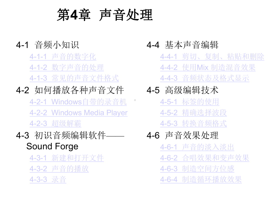 SoundForge音频处理入门课件.ppt_第1页