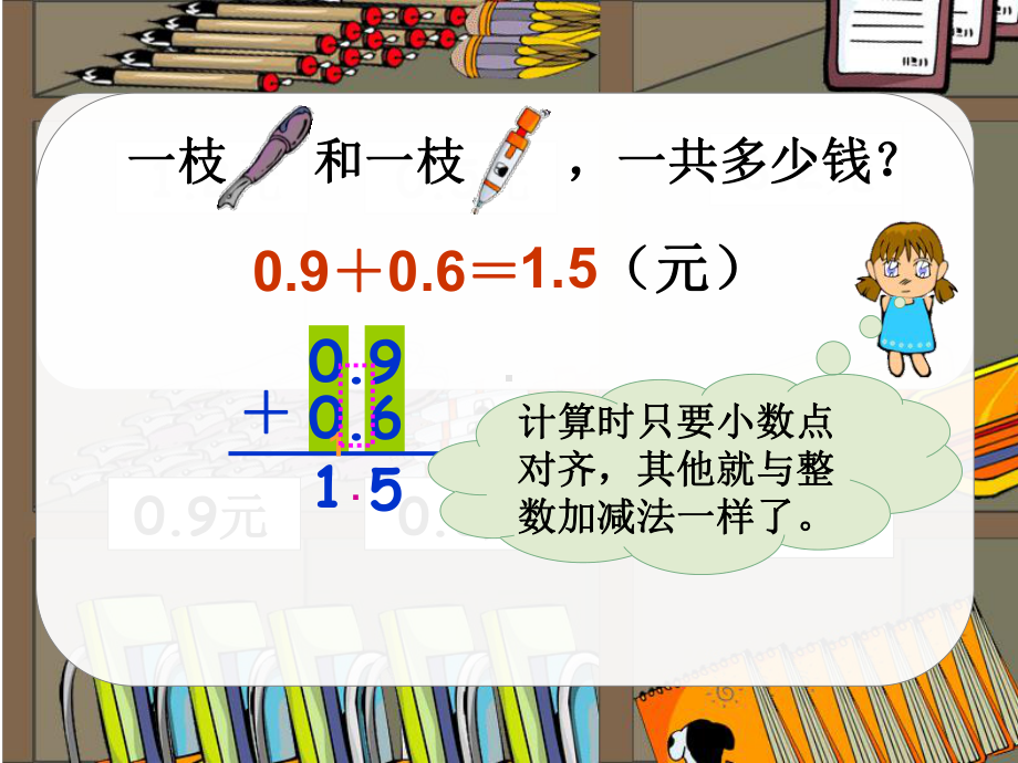 三年级下册数学简单的小数加减法苏教版课件4.ppt_第2页