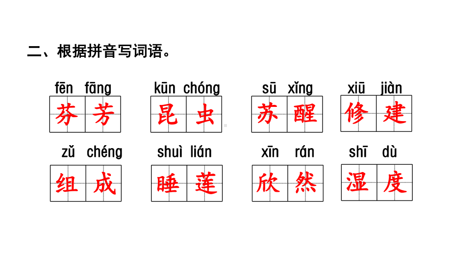 三年级下册语文第4单元复习人教部编版课件.ppt_第3页