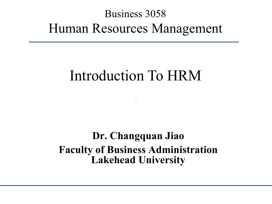 人力资源管理介绍英文IntroductionofHumanResourcesManagement课件.ppt_第1页