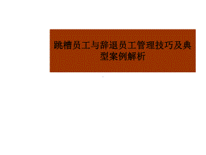 A5与辞退员工管理技巧及典型案例解析课件.ppt