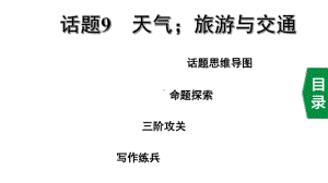 2020年福建英语中考作文指导话题9天气;旅游与交通课件.ppt