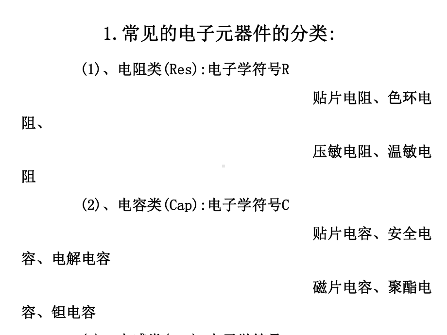 SMT电子元器件的识别课件.ppt_第2页