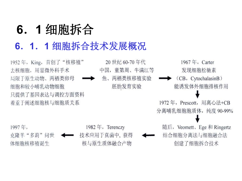 《细胞工程》第6章：细胞拆合与克隆技术2医学课件.ppt_第3页