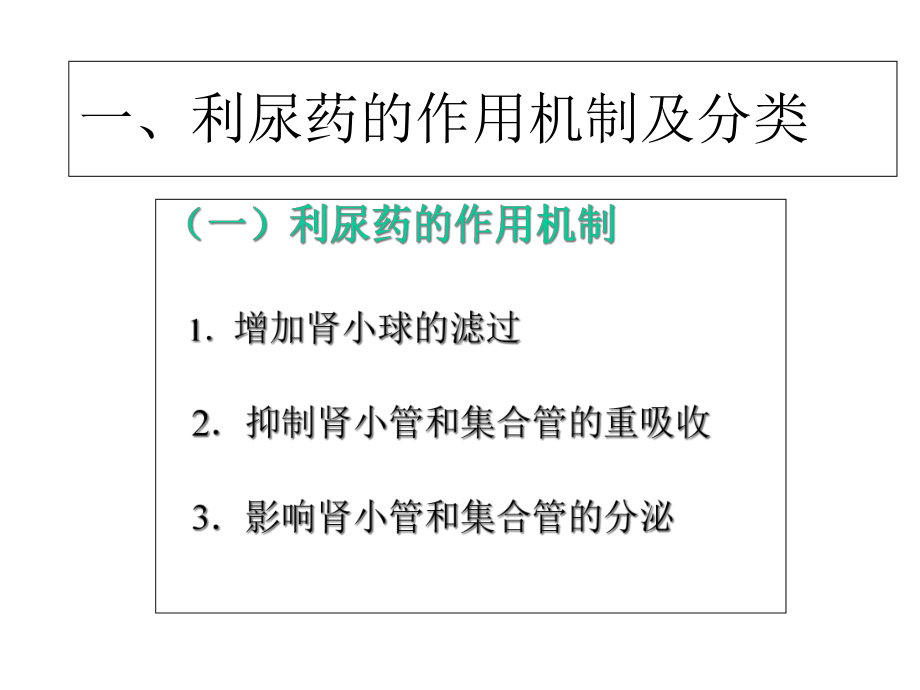 《药理学与药物学治疗基础中职药剂》第10章：利尿药和脱水药课件.ppt_第3页