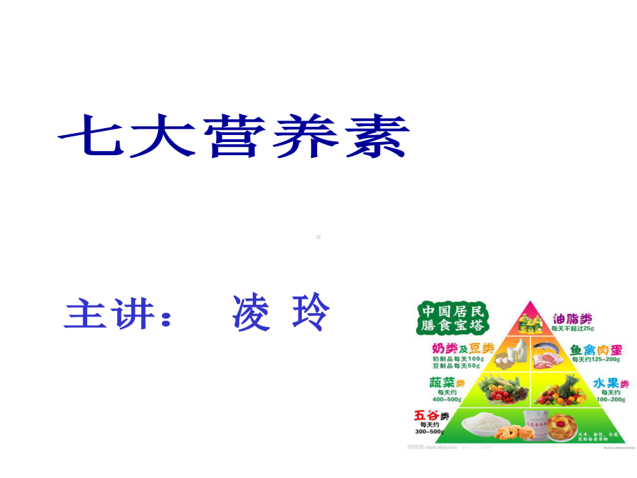 七大营养素膳食纤维课件.ppt_第1页