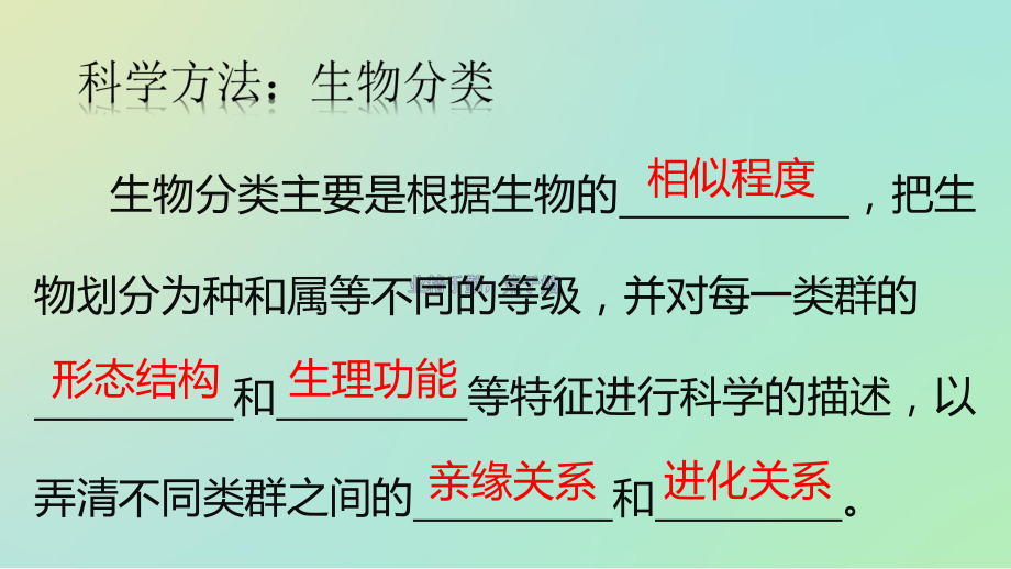 人教版八年级上册生物第六单元生物的多样性及其保护课件.pptx_第3页