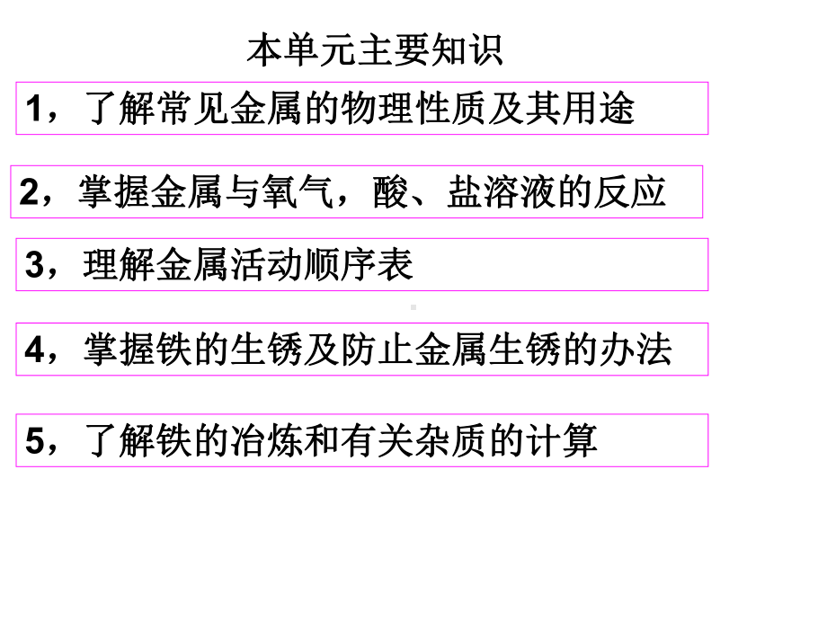 《第八单元金属和金属材料复习》课件.ppt_第2页