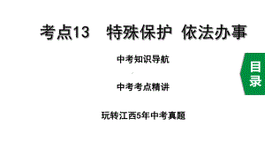 2020年道德与法治中考复习考点13特殊保护依法办事课件.pptx