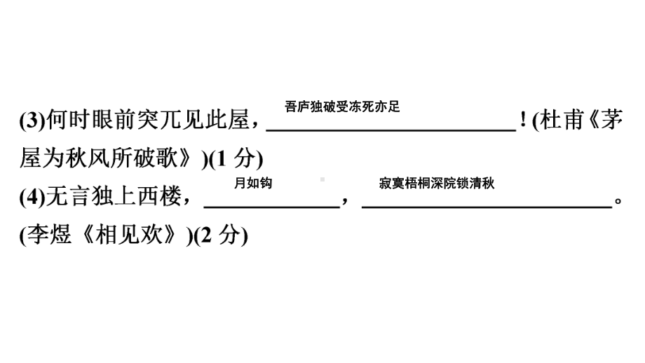 2021年中考语文专项训练：基础组合课件10.pptx_第3页