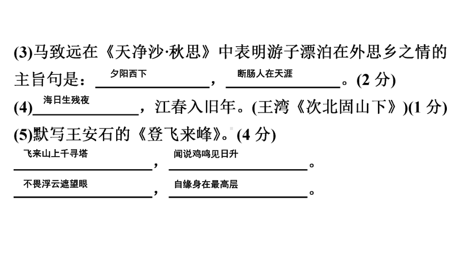 2021年中考语文专项训练：基础组合课件9.pptx_第3页