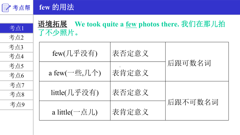 2020年中考人教版英语考点知识过关：八年级上Unit1—Unit2课件.pptx_第2页