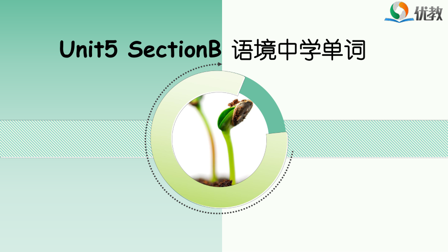 九年级英语人教版全册Unit5-SectionB-语境中学单词课件.pptx（无音视频）_第1页