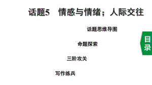 2020年福建英语中考作文指导话题5情感与情绪;人际交往课件.ppt