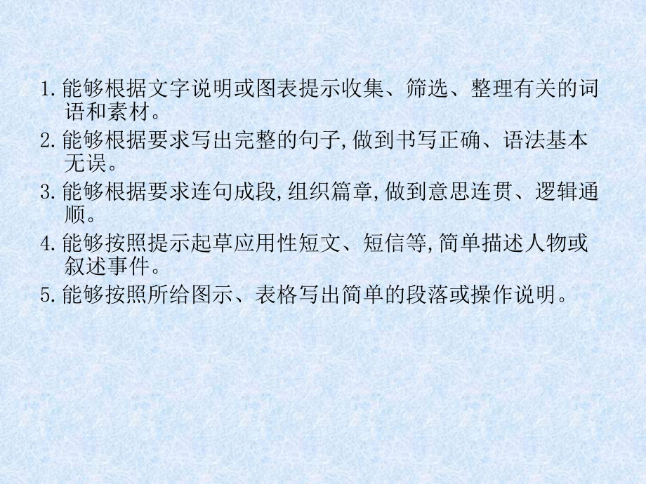 中考英语冲刺复习专题五读写综合课件.ppt_第3页