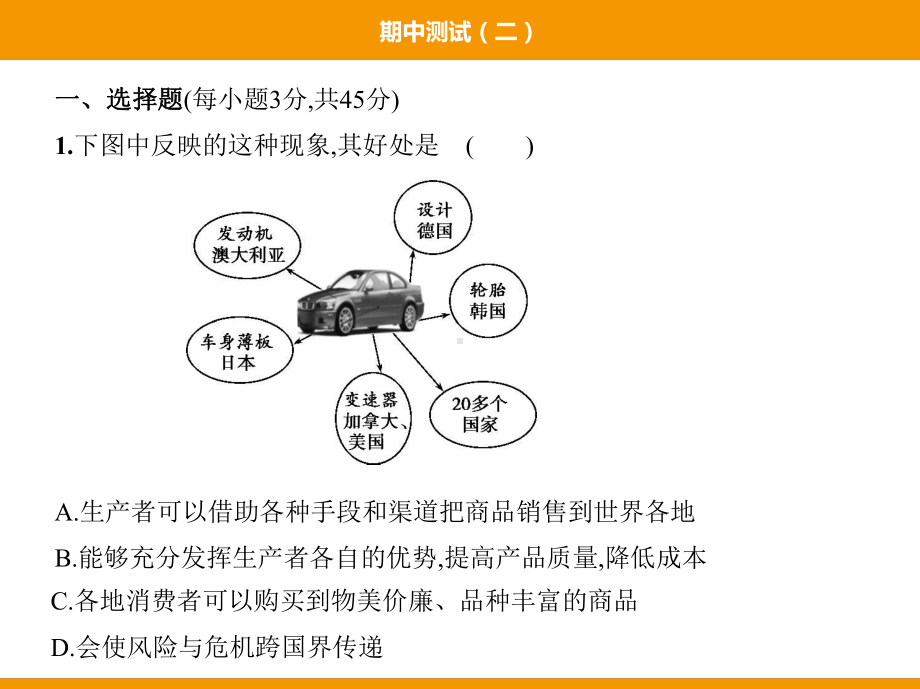 人教版九年级下册道德与法治期中测试(二)课件.pptx_第2页